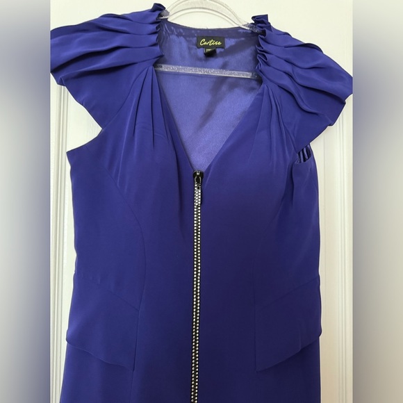 Cartise 10 Elegant Blue Dress - Picture 3 of 6